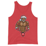 Santa's Packing Too (Tank Top)-Christmas Tank Tops-Swish Embassy