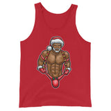 Santa's Packing Too (Tank Top)-Christmas Tank Tops-Swish Embassy