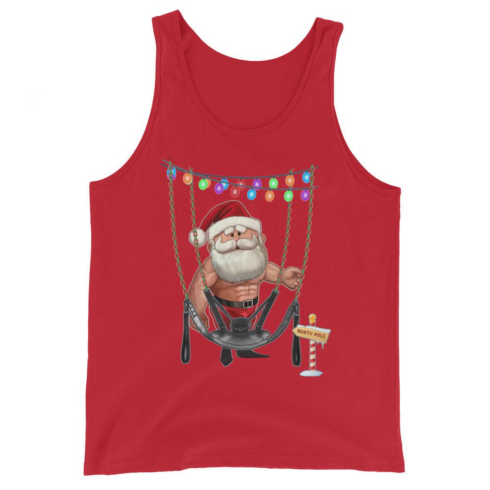Santa's Sleigh (Tank Top)-Christmas Tank Tops-Swish Embassy