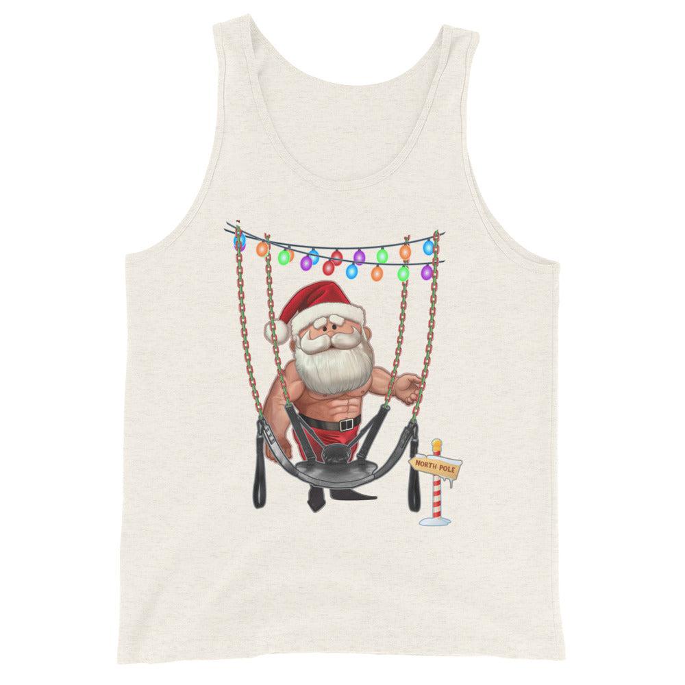 Santa's Sleigh (Tank Top)-Christmas Tanks-Swish Embassy