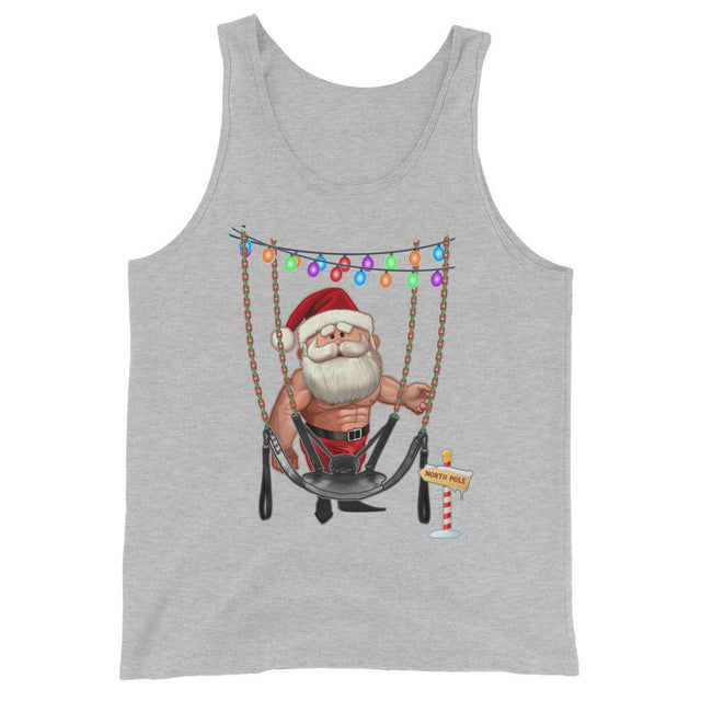 Santa's Sleigh (Tank Top)-Christmas Tanks-Swish Embassy