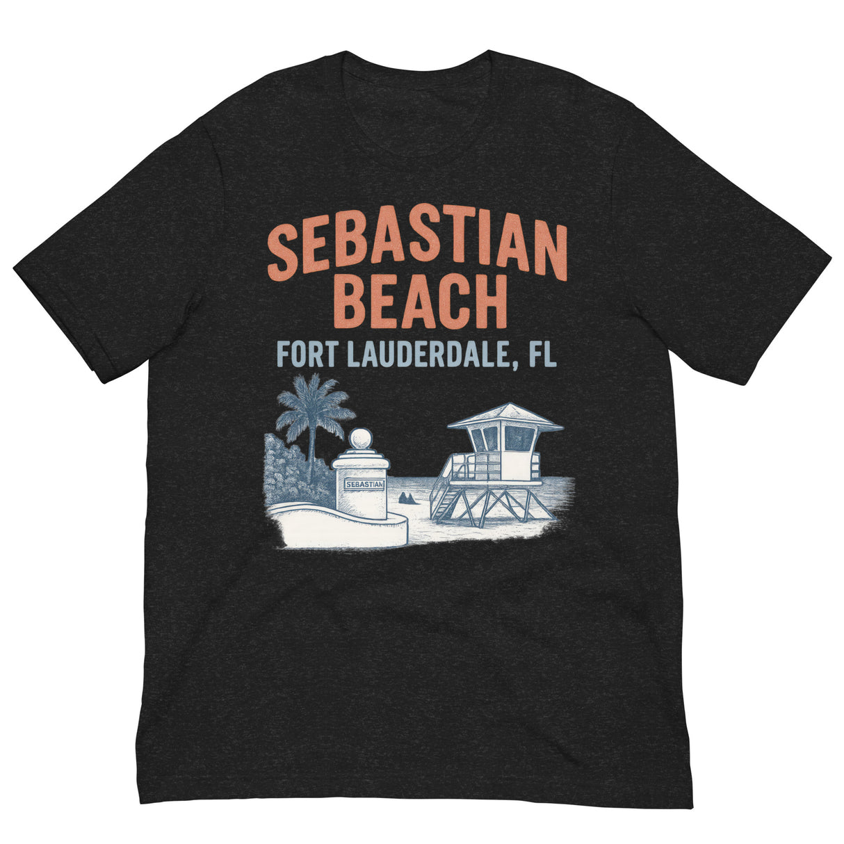 Sebastian Beach-T-Shirts-Swish Embassy