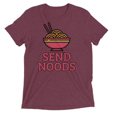 Send Noods (Triblend)-Triblend T-Shirt-Swish Embassy