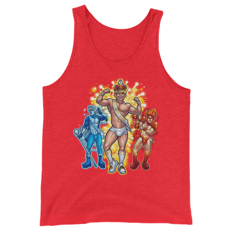 Shiny New Year (Tank Top)-Christmas Tank Tops-Swish Embassy