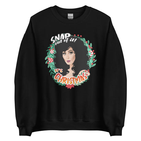 Snap Out of It It's Xmas (Sweatshirt)-Sweatshirt-Swish Embassy