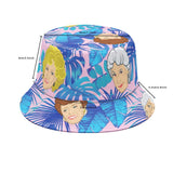 Stay Golden (Allover Bucket Hat)-Allover Bucket Hat-Swish Embassy