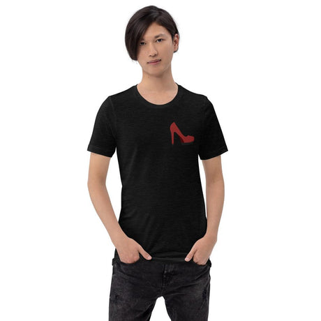 Stiletto (Embroidered)-Embroidered T-Shirts-Swish Embassy