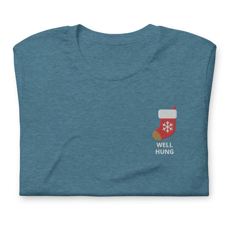 Stocking (Well Hung)-Christmas T-Shirts-Swish Embassy