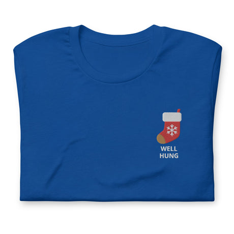Stocking (Well Hung)-Christmas T-Shirts-Swish Embassy