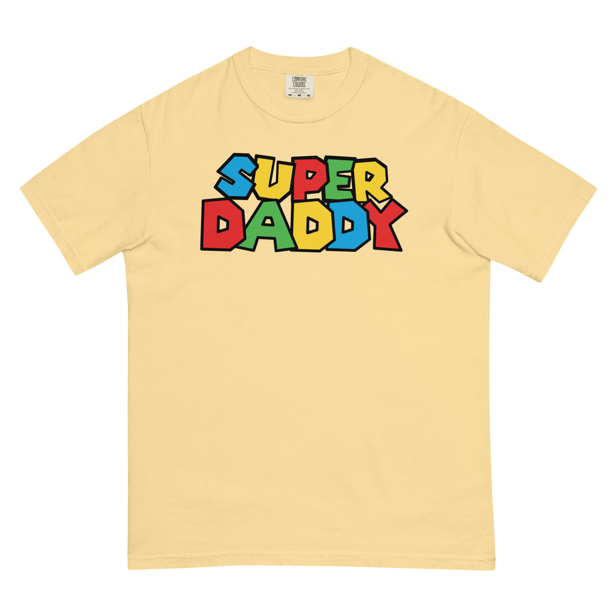 Super Daddy (Boxy Tee)-Boxy T-Shirt-Swish Embassy
