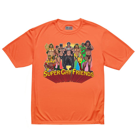 Supergay Friends (Performance Shirt)-Performance Shirt-Swish Embassy