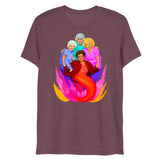 Thank You for Being a Finned (Triblend)-Triblend T-Shirt-Swish Embassy