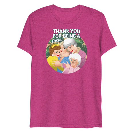 Thank You for Being a Friend (Triblend)-Triblend T-Shirt-Swish Embassy