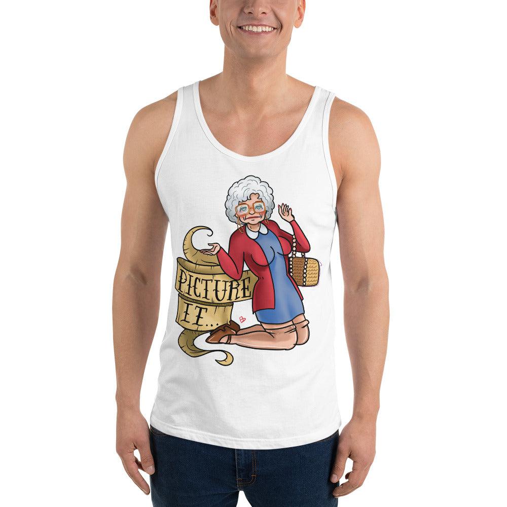 Thank You for Being a Pin-Up (Tank Top)-Tank Top-Swish Embassy