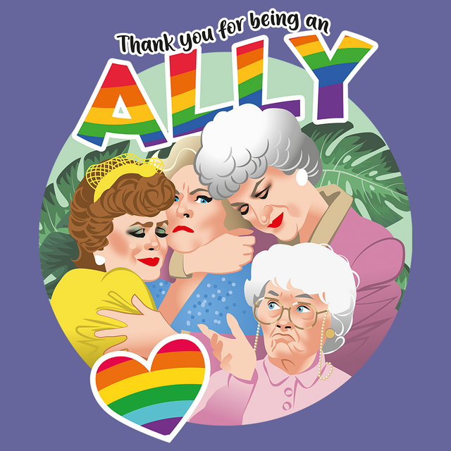 Thank You for Being an Ally-T-Shirts-Swish Embassy