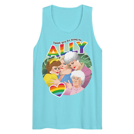 Thank You for Being an Ally (Tank Top)-Tank Top-Swish Embassy