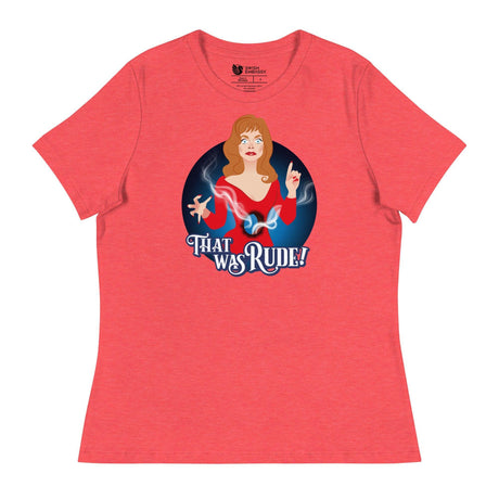That Was Rude (Women's Relaxed T-Shirt)-Women's T-Shirts-Swish Embassy