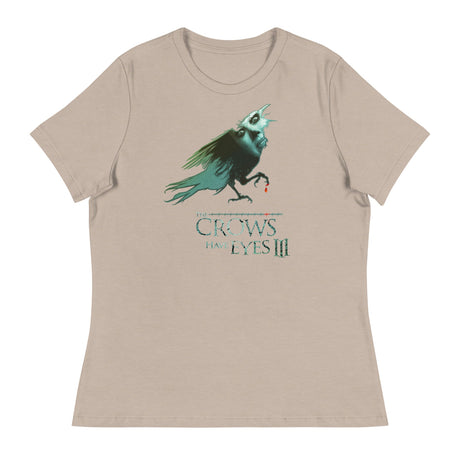 The Crowes Have Eyes (Women's Relaxed T-Shirt)-Women's T-Shirts-Swish Embassy