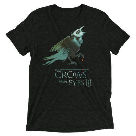 The Crows Have Eyes (Triblend)-Triblend T-Shirt-Swish Embassy