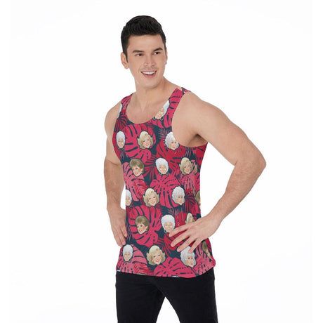 The Lanai (Allover Tank Top)-Allover Tank Top-Swish Embassy