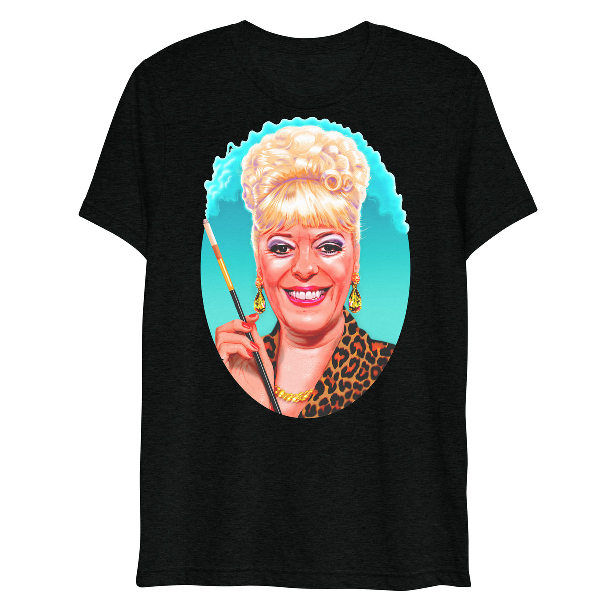 The Queen of The Street (Triblend)-Triblend T-Shirt-Swish Embassy