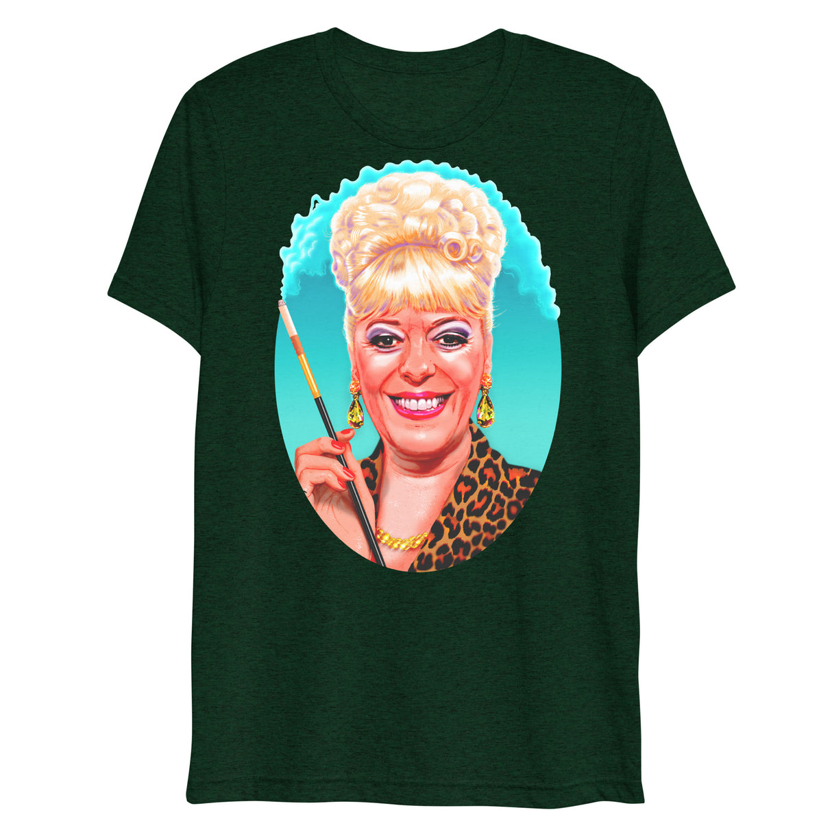 The Queen of The Street (Triblend)-Triblend T-Shirt-Swish Embassy