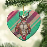 The Reindeer Loved Him (Ceramic Holiday Keepsake)-Ceramic Holiday Keepsake-Swish Embassy