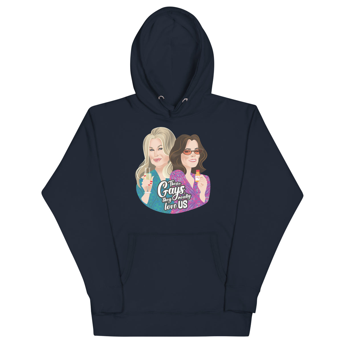 These Gays Love Us (Hoodie)-Hoodie-Swish Embassy