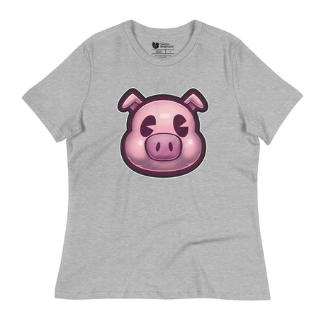 This Little Piggy (Women's Relaxed T-Shirt)-Women's T-Shirts-Swish Embassy