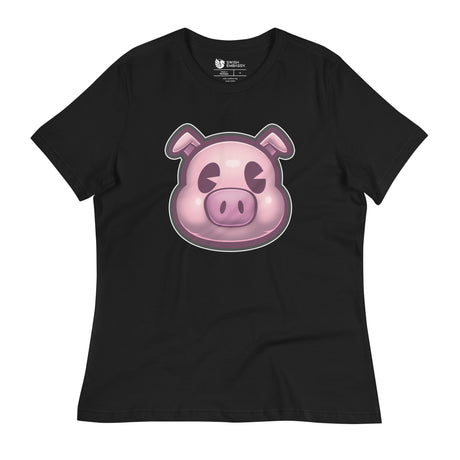 This Little Piggy (Women's Relaxed T-Shirt)-Women's T-Shirts-Swish Embassy