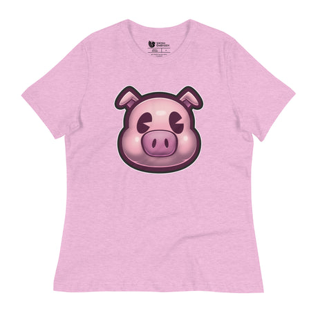 This Little Piggy (Women's Relaxed T-Shirt)-Women's T-Shirts-Swish Embassy