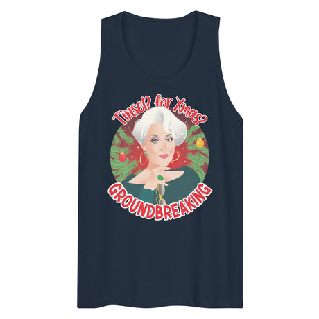 Tinsel for Xmas? Groundbreaking (Tank Top)-Tank Top-Swish Embassy