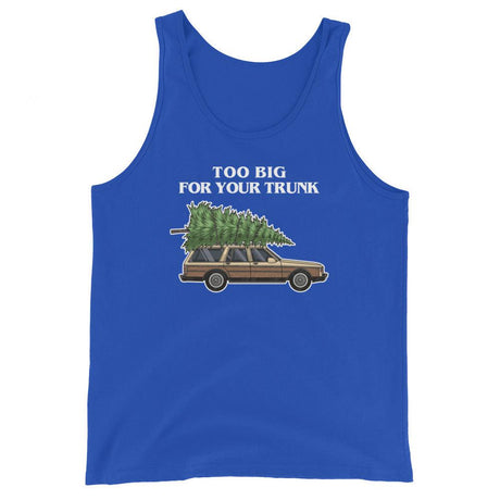 Too Big for Your Trunk (Tank Top)-Christmas Tank Tops-Swish Embassy