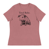 Total Babe (Women's Relaxed T-Shirt)-Women's T-Shirts-Swish Embassy