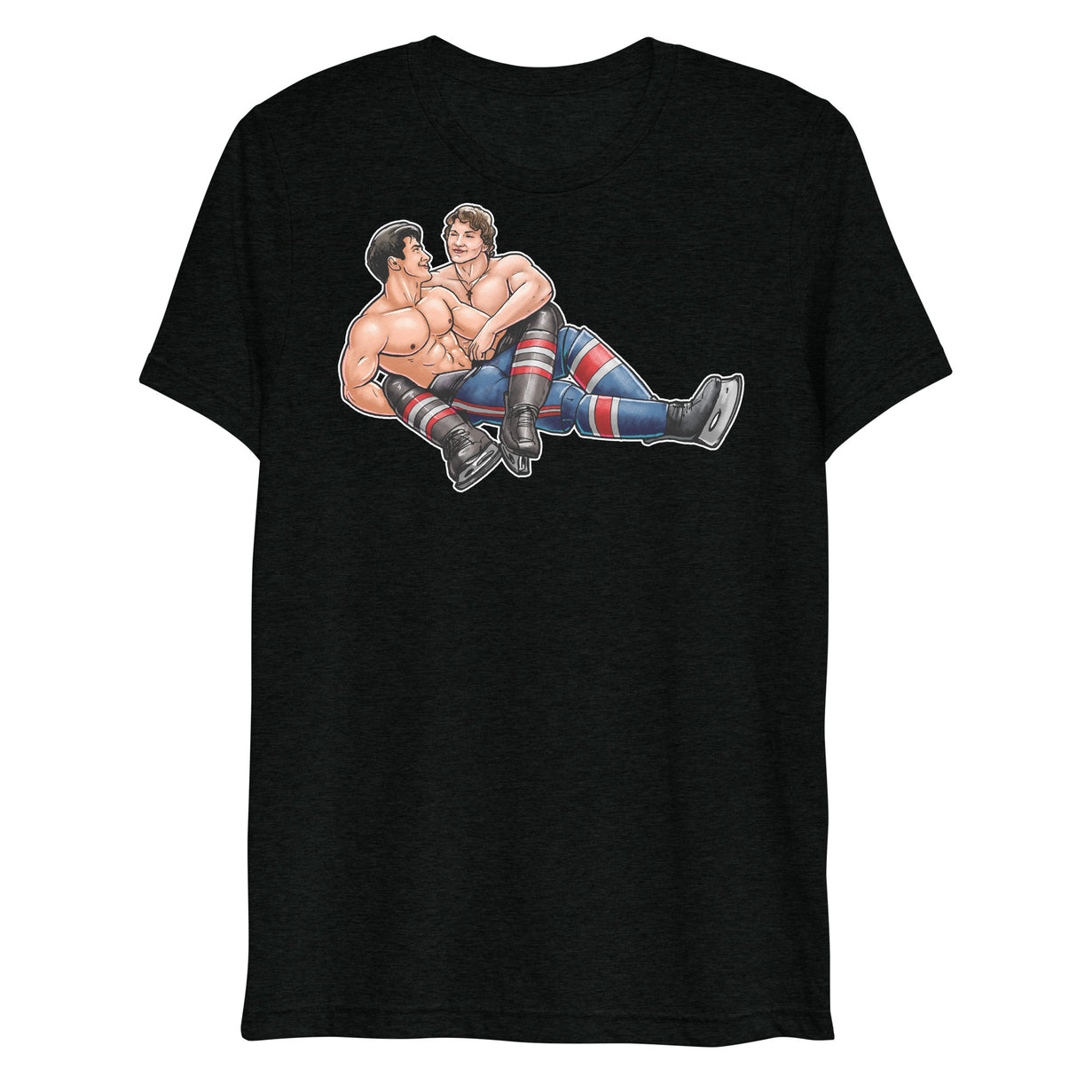 Two Man Advantage (Triblend)-Triblend T-Shirt-Swish Embassy