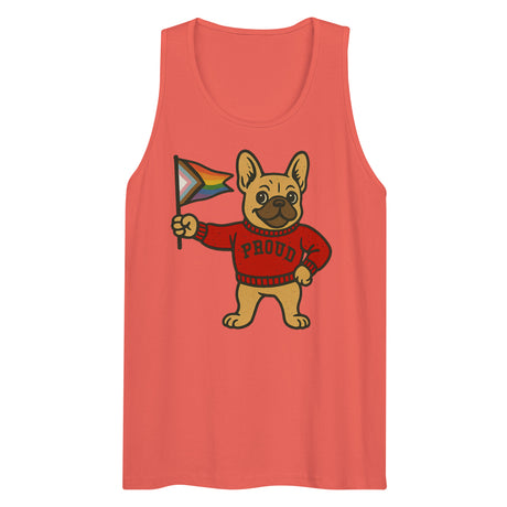 Varsity Pride Puppy (Tank Top)-Tank Top-Swish Embassy