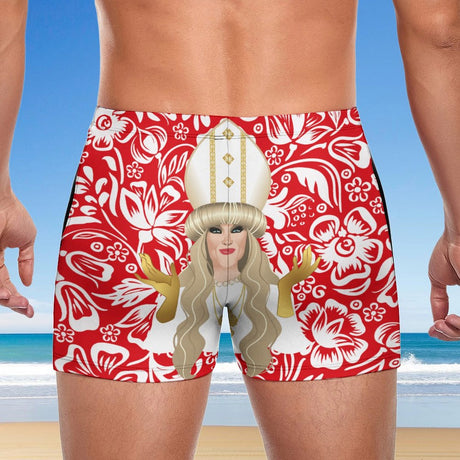 Vatican't Even (Square Cut Trunks)-Square Cut Trunks-Swish Embassy