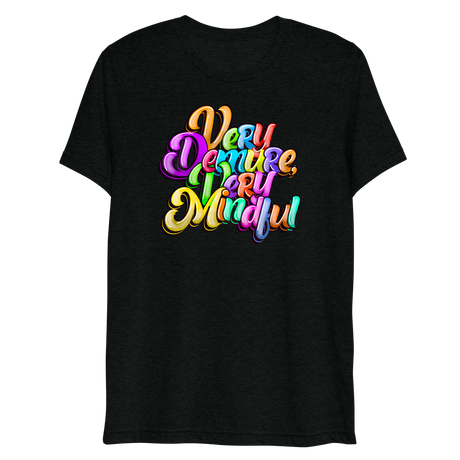 Very Demure Very Mindful (Triblend)-Triblend T-Shirt-Swish Embassy