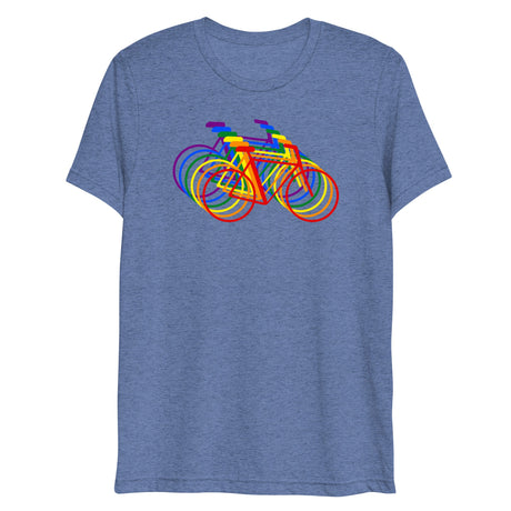 Village Bicycle (Triblend)-Triblend T-Shirt-Swish Embassy