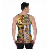 Vintage Gay Pulp (Allover Tank Top)-Allover Tank Top-Swish Embassy
