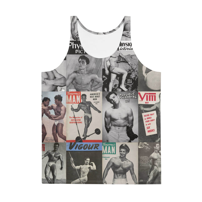 Vintage Physique (Allover Tank Top)-Allover Tank Top-Swish Embassy