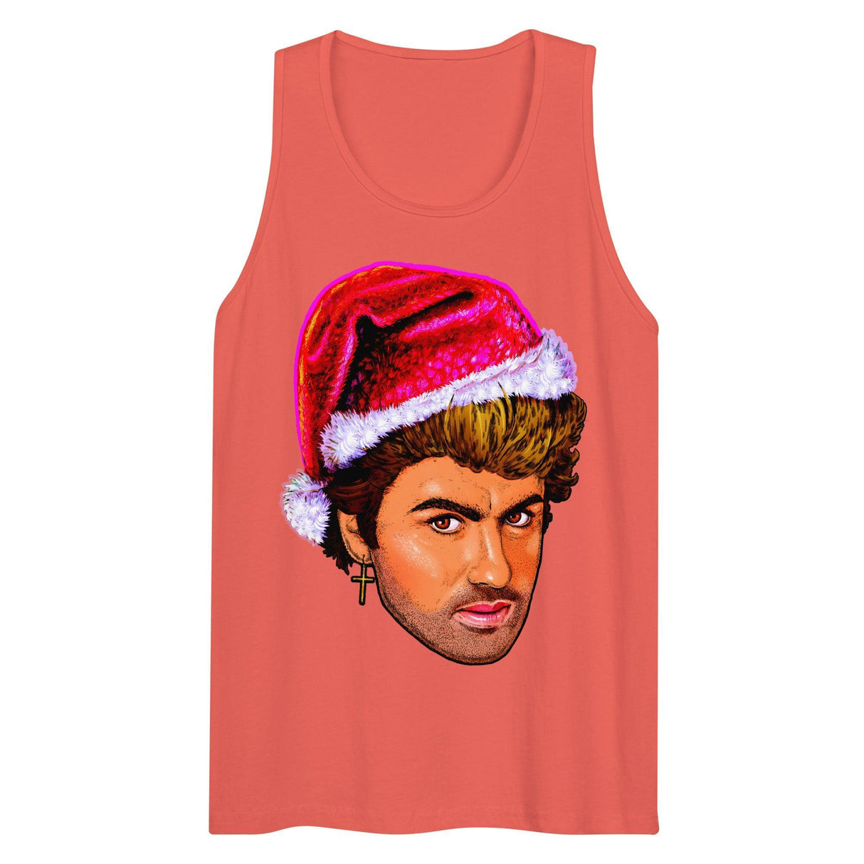 Wake Me Up Before You Ho Ho (Tank top)-Christmas Tank Tops-Swish Embassy