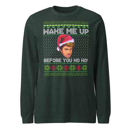 Wake Me Up (Ugly Christmas)-Christmas T-Shirts-Swish Embassy