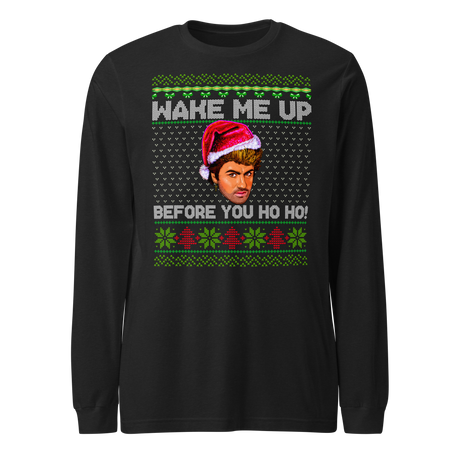 Wake Me Up (Ugly Christmas)-Christmas T-Shirts-Swish Embassy