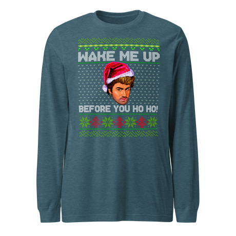 Wake Me Up (Ugly Christmas)-T-Shirts-Swish Embassy