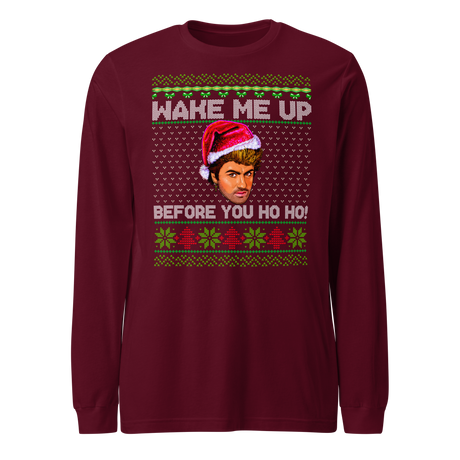 Wake Me Up (Ugly Christmas)-T-Shirts-Swish Embassy