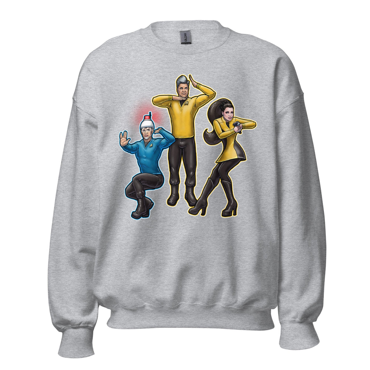 Warp That Effing Duck (Sweatshirt)-Sweatshirt-Swish Embassy