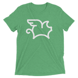 When Pigs Fly (Triblend)-Triblend T-Shirt-Swish Embassy