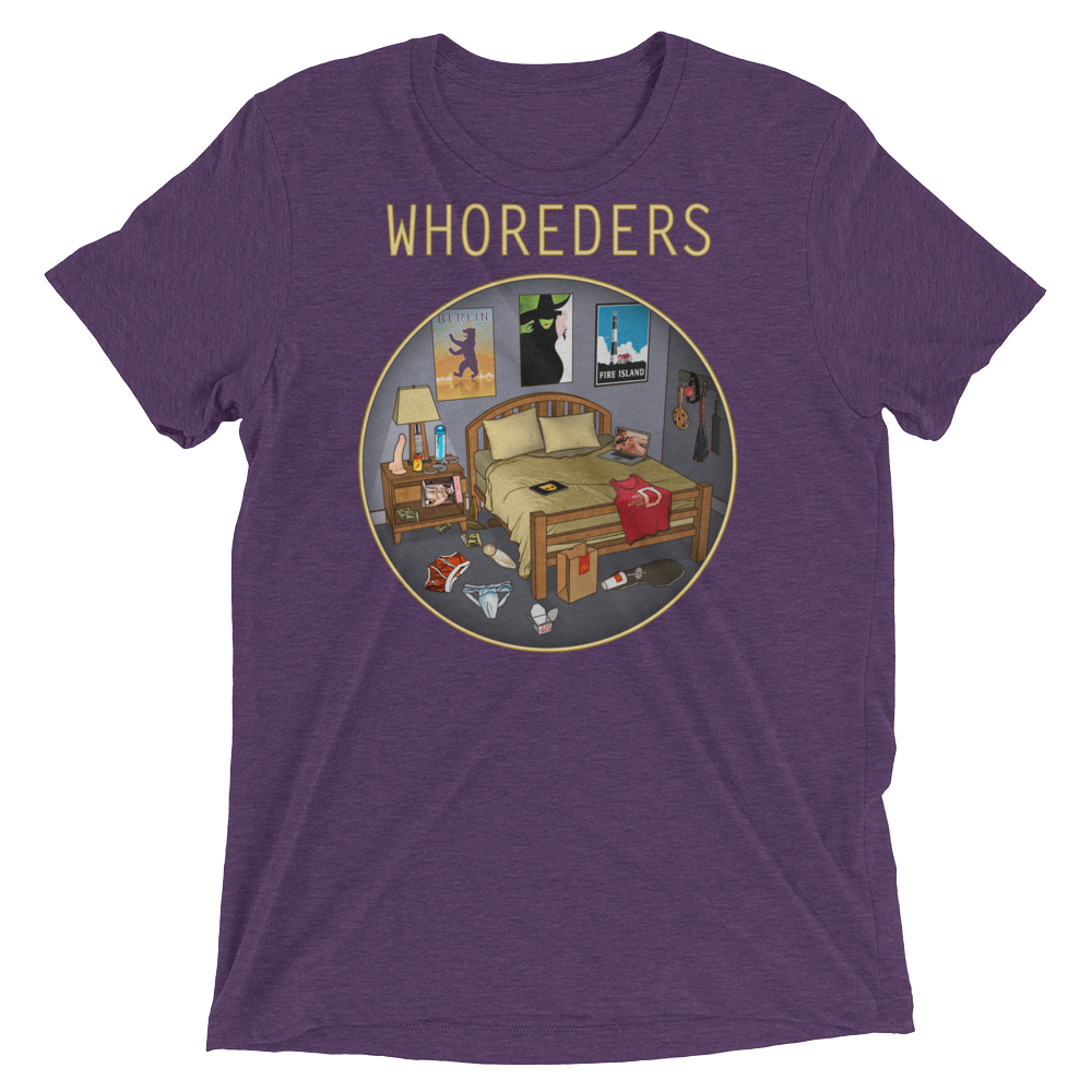 Whoreders (Triblend)-Triblend T-Shirt-Swish Embassy