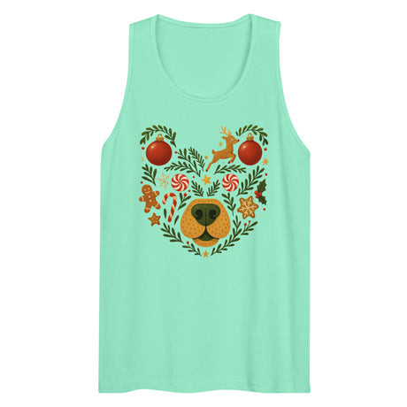 Winter Bear (Tank top)-Christmas Tank Tops-Swish Embassy